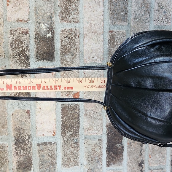 Fun Black Faux-Leather "Ball" Purse - Picture 5 of 9